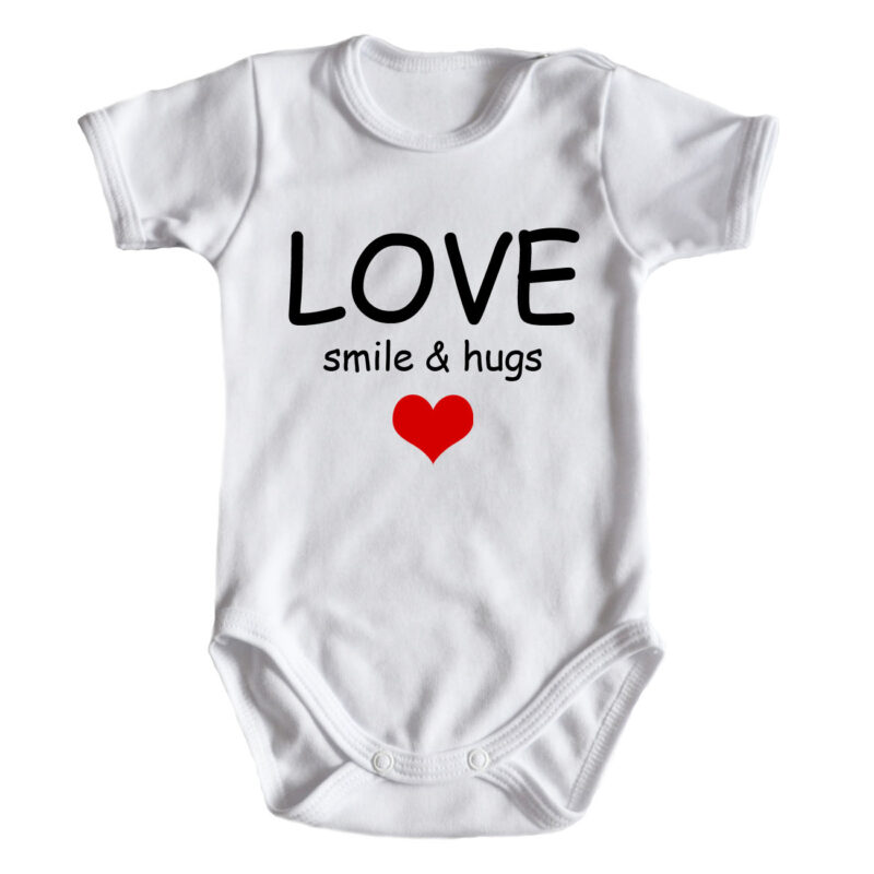 love smile hugs