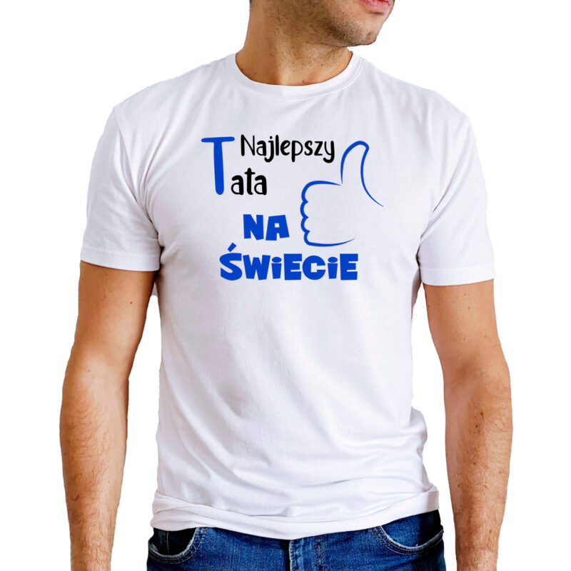 Koszulka męska - Najlepszy tata na świecie
