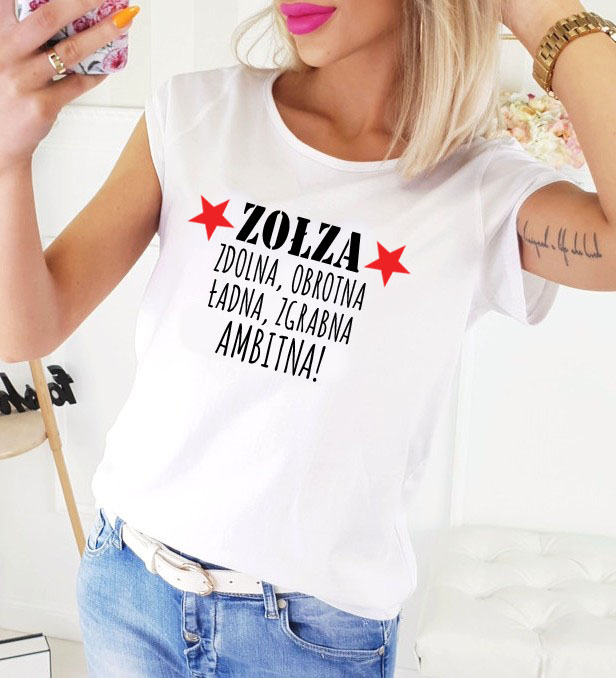 Koszulka damska - Zołza