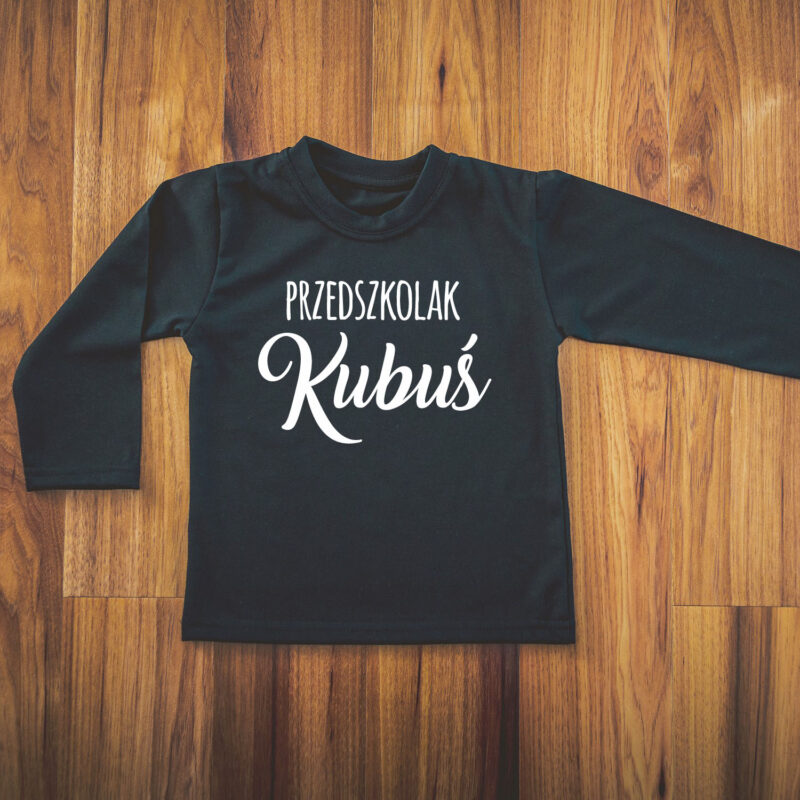Koszulka dziecięca - Przedszkolak z imieniem