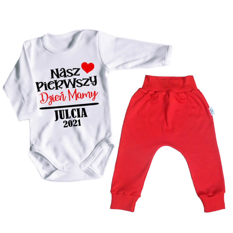 Komplet - Nasz pierwszy dzień mamy z imieniem