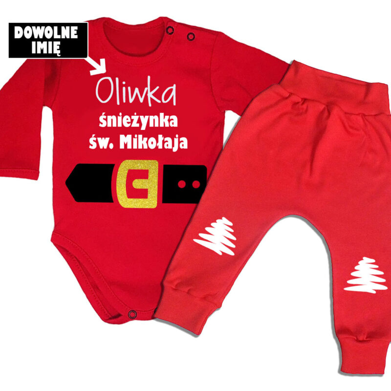 śnieżynka św. mikołaja