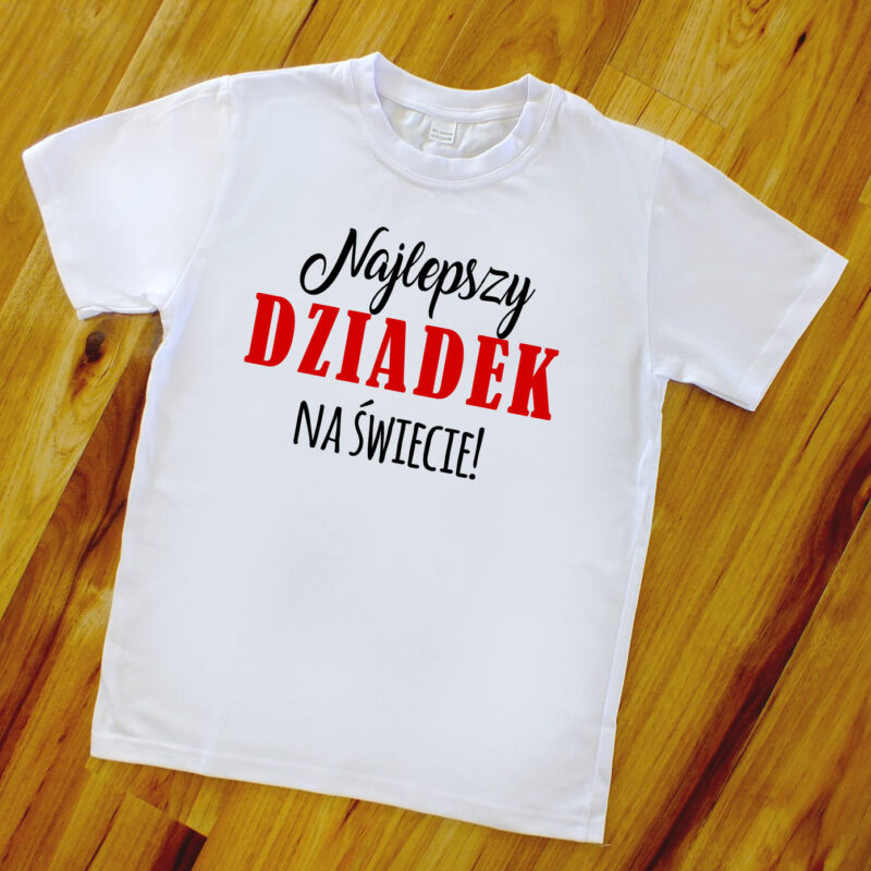 Koszulka męska - Najlepszy dziadek na świecie