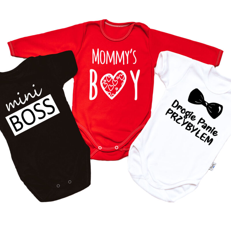 Wielopak - Zestaw bodziaków dla chłopca, wielopak W04