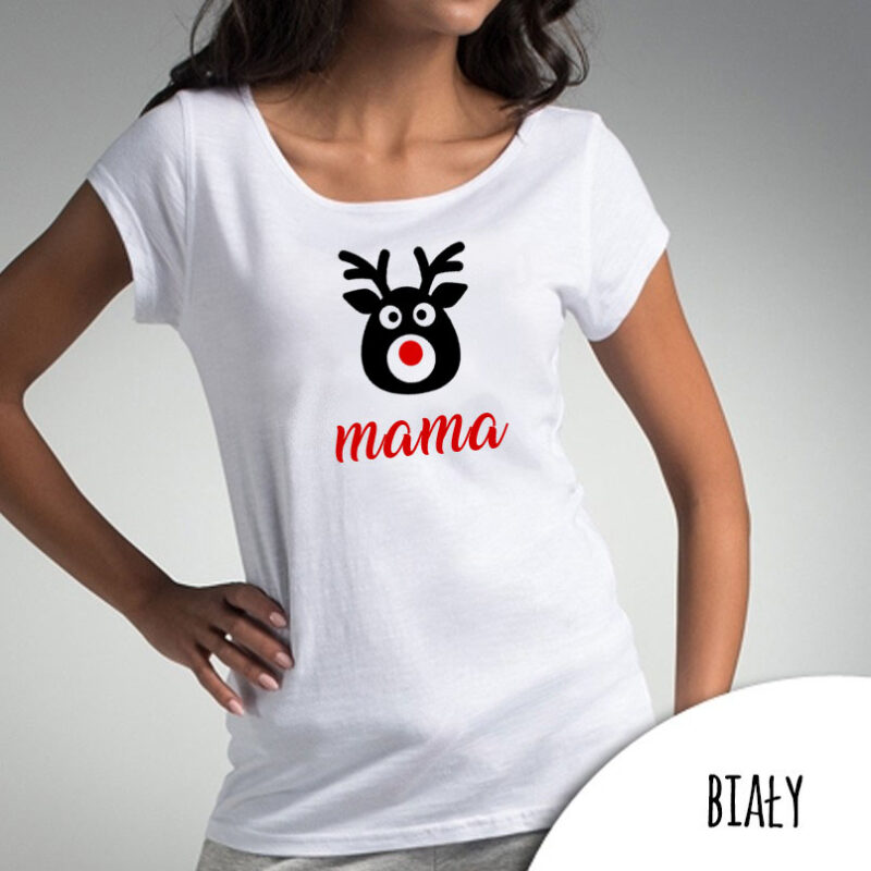 Koszulka damska - Renifer