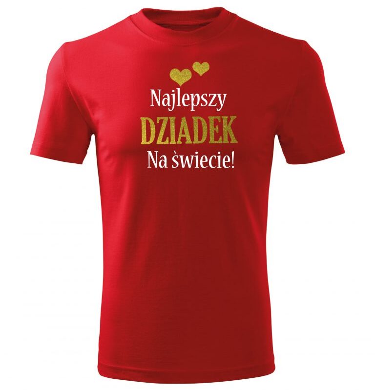 Koszulka męska - Najlepszy dziadek na świecie!