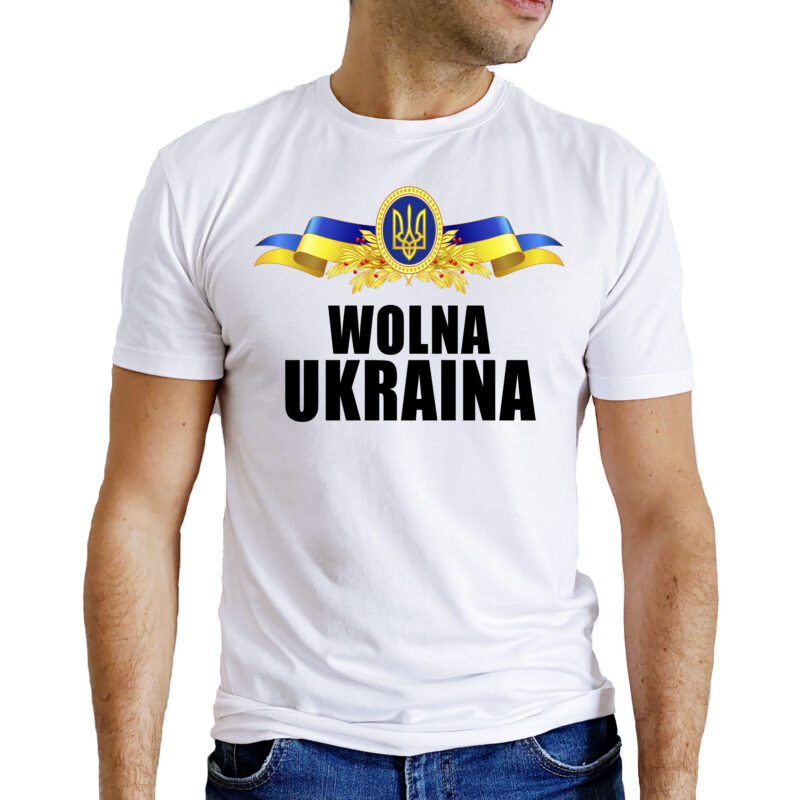 Koszulka męska - Wolna Ukraina
